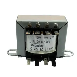 Custom SMD type output 6w 10w 15w 30w input 100v 4 ohm 8 ohm audio transformer