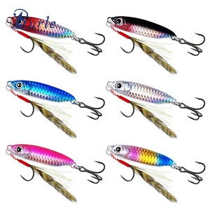 <span class=keywords><strong>Jig</strong></span> Artificiali in Metallo e Piombo da Pesca Verticale per Lancio Lungo in Acqua Salata - Product Image 1