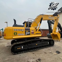 Excavatrice Komatsu PC240LC-8 d'origine japonaise de 24 tonnes avec moteur SAA6D107E, machine de terrassement haute performance à vendre