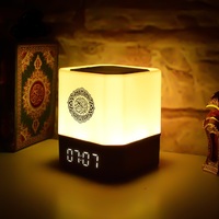 Montre Coran Islamique avec Azan, Lecteur Coranique, Cadeau Islamique, Haut-parleur Coranique Numérique Bluetooth avec Coran Complet, Haut-parleur Kaaba