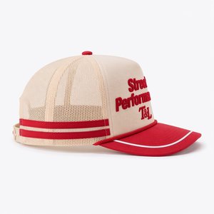 Casquette de camping à 5 panneaux en maille avec logo personnalisé imprimé en sérigraphie, streetwear Y2K unisexe, réglable, quatre saisons, décontractée - Product Image 3