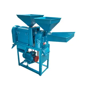 Home use combined rice mill wheat maize corn flour milling making machine