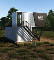 Maison préfabriquée modifiée sur mesure, cabine modulaire préfabriquée, isolation thermique pour utilisation en atelier ou kiosque