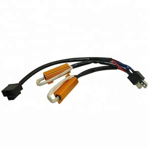 H4 lampu depan <span class=keywords><strong>LED</strong></span> Canbus bebas kesalahan antikedip pembatal Resistor dekoder untuk E46 - Product Image 2