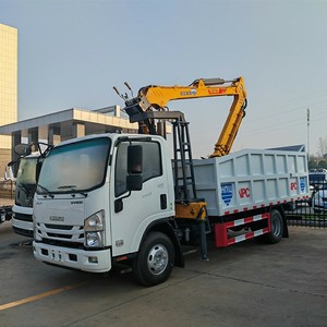 รถดัมพ์ ISUZU KV600 ยี่ห้อญี่ปุ่น พร้อมเครนแขนพับได้สำหรับขาย - Product Image 6