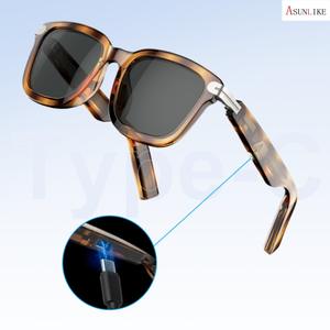 Gafas 3D Inteligentes G01 - Tecnología de Moda Negra para Negocios y Uso de Personas Mayores - Product Image 4