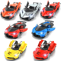 Voiture de Course Télécommandée de Niveau Expert pour Garçons, Véhicule Tout-Terrain Électrique Sans Fil à Chargement Rapide avec Portes Ouvrantes et Fonction Drift, Jouet RC pour Enfants