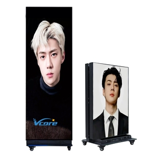 Xách tay P2 có thể gập lại trong nhà LED Video bảng tường cho Poster biểu ngữ hiển thị 1920x640 mét AD LED Poster - Product Image 1