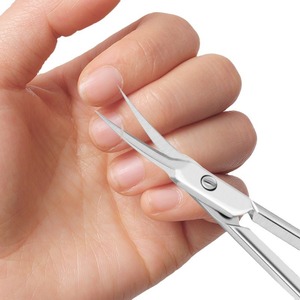Ciseaux à ongles professionnels en acier inoxydable, lame incurvée, outil de manucure et de pédicure, soin des ongles - Product Image 4