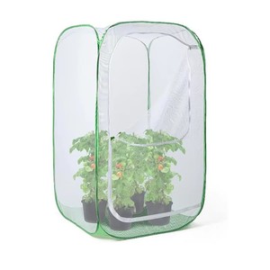 Copertura Pieghevole per Piante, Piccola Serra Portatile, Gabbia per Farfalle con Porta con Cerniera per Protezione di Colture e Ortaggi - Product Image 4