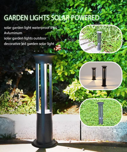 IP65ไฟทางเดินภูมิทัศน์5W LED กันน้ำกลางแจ้งสวนพลังงานแสงอาทิตย์ไฟสนาม LED พลังงานแสงอาทิตย์สำหรับสวน - Product Image 5