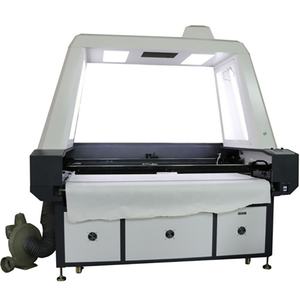 Auto Feeder Laser Cutting Machine CO2 Laser Tube 1.8*1.2M Garment Fabric Metal Rubber AI Wood <b>Cloth</b> - Product Image 1