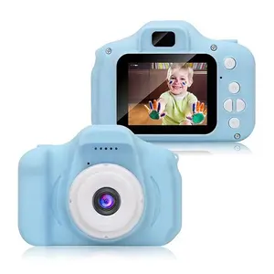 2.0นิ้ว HD หน้าจอกล้องวิดีโอดิจิตอลน่ารักของเล่นเพื่อการศึกษา720จุดเด็กกล้องดิจิตอลสำหรับ3-12ปีเด็ก