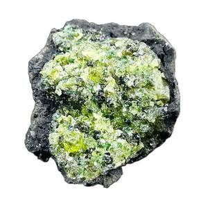 Piedra de Olivino Natural al por Mayor, Cristal Mineral Original, Adorno de Peridoto en Bruto para Decoración - Product Image 5