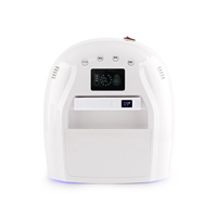 Lampe à ongles LED UV sans fil Coolbeauty 128W haute puissance, hybride Pro Cure Gel 2 en 1, mini, pour salon, usage professionnel, séchage rapide