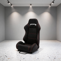 Chaise de simulateur inclinable style LK SR3, chaise de jeu de course robuste avec rail coulissant, montage universel