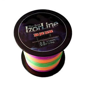 Línea de Pesca Trenzada de PE Multicolor YJ-006, 300m, 8 Hilos, Alta Resistencia, para Pesca en Playa y Océano, Hecho en China - Product Image 4