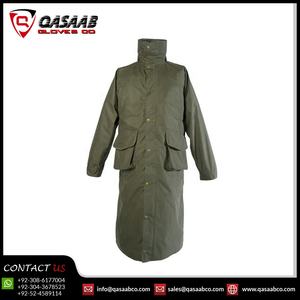 2025 Double-Pocket Hot Selling Custom Breathable Polyester Fishing Lightweight Waterproof Long Raincoat Fleece Jackets - Product Image 2