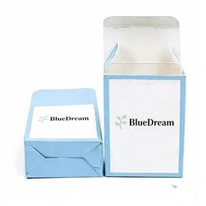 Custom Self-Erecting Rectangle Green Tea Ginger Mint Lemon-Infused Cosmetic <b>Paper</b> <b>Box</b> for 30ml Eye Cream Gift Craft Packaging - Product Image 1