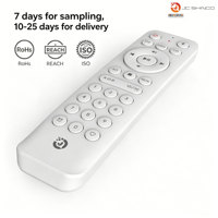 Mini Control Remoto Universal de 28 Teclas para TV, Barco, Cine en Casa, Android Smart, Infrarrojos, Batería AAA, Alcance de 20m, Plástico y Silicona, ODM