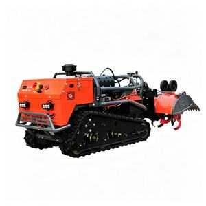 Motoculteur industriel multifonctionnel à chenilles télécommandé 4 temps 25-50 CV diesel pour serres et vergers - Product Image 2