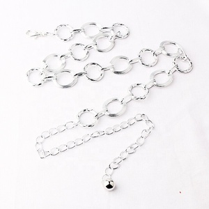 Stylish Ladies Metal Round Ring Belt Fashionable Clothing Accessory Pendant <strong>Waist</strong> <strong>Chain</strong> - Product Image 6
