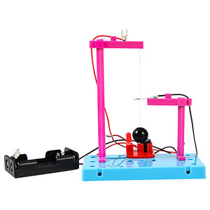 Modèle d'alarme de tremblement de terre pour enfants, kit scientifique DIY, technologie physique, petit modèle artisanal en plastique - Product Image 1