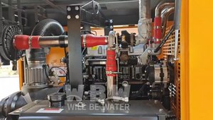 Wbw 15m3/PHÚT 13bar 530cfm máy nén di động di động DIESEL Máy nén khí trục vít quay 188psi để khoan - Product Image 5