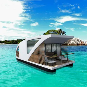 Floating boats & ships tiny yacht dollar houseboat modular home