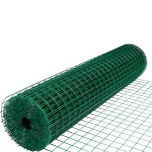 Malla de Alambre Soldada Galvanizada Recubierta de PVC, Malla Protectora de Acero Inoxidable de Calibre 8 y 10 en Rollos - Product Image 3