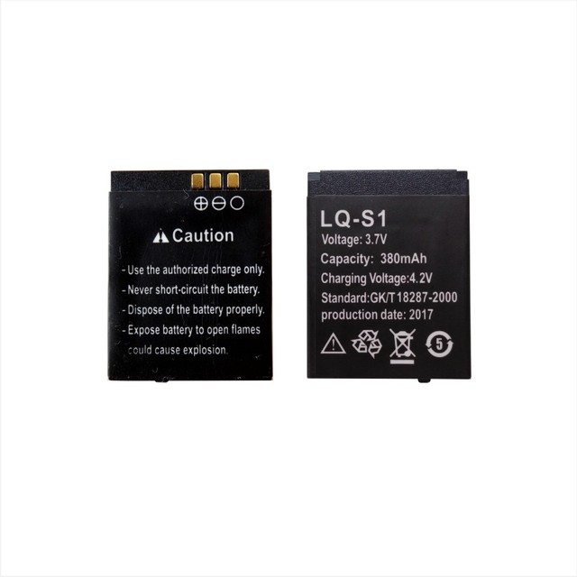3.7V 502431 Polymer Lithium Ion Li-Ion Battery for SMART WATCH DZ09 LQ-S1 W002