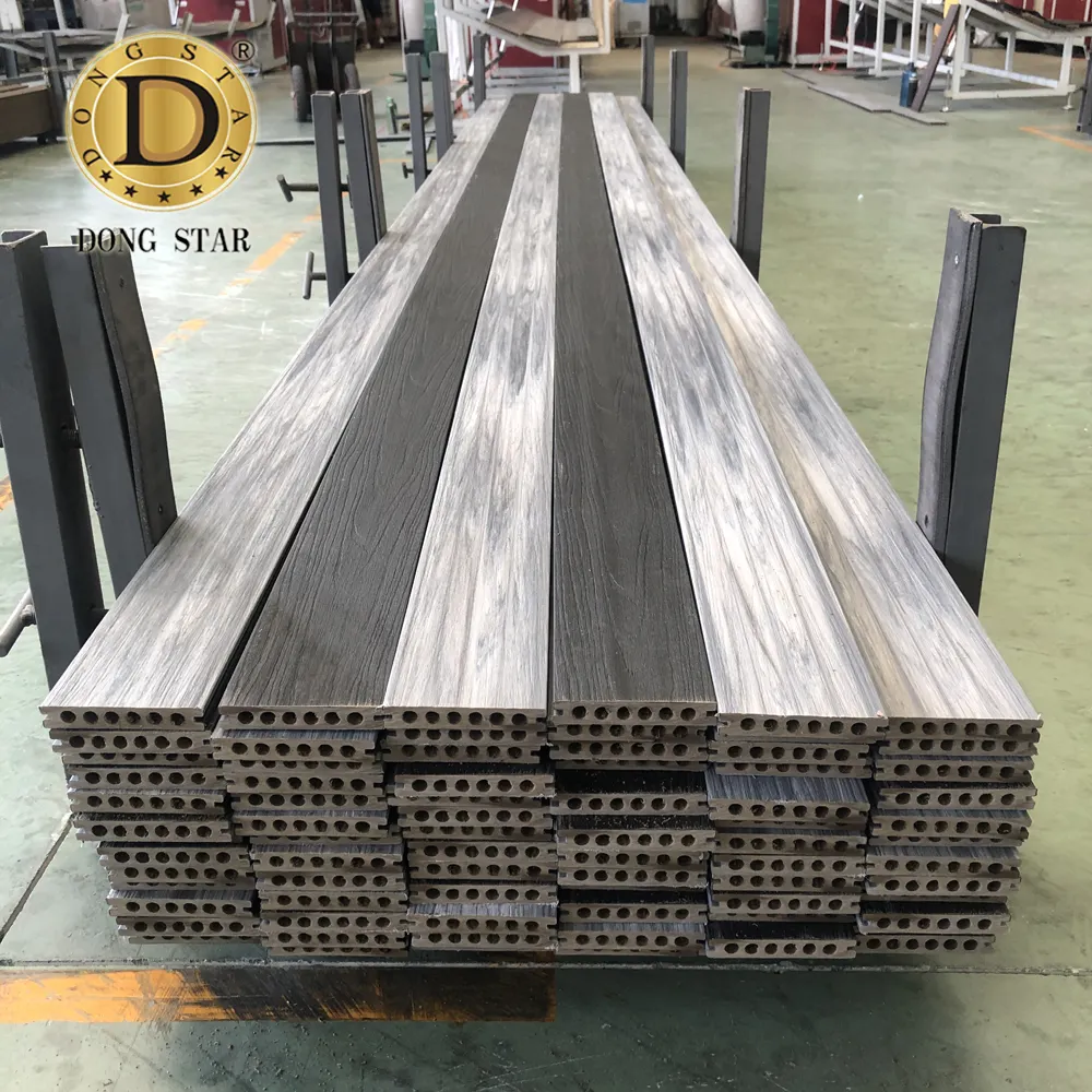 Waterproof IPE Capped Floor Wpc Board Co-extrusion Wood Plastic Composite Decking Deck For Outdoor Swimming Pool