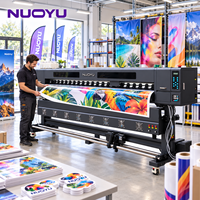 Système Hoson 3,2 mètres Double tête d'impression XP600 pour enseignes, bannières PVC Flex, drapeaux – Traceur éco-solvant robuste rouleau à rouleau