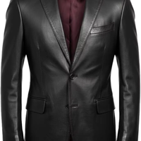 Veste en cuir marron pour homme, en similicuir PU, style motard, personnalisable OEM ODM, vente en gros, vêtement d'extérieur pour l'automne et le travail
