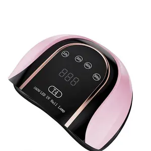 Sèche-ongles UV LED T4 de haute qualité 160W en plastique ABS Lampe UV LED <span class=keywords><strong>pour</strong></span> tous les gels à ongles - Product Image 1