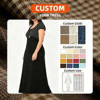 Robe longue noire grande taille pour femme 2026, à nouer devant, pour soirée d'été, en satin pailleté, décontractée, unie, taille naturelle, lavable, style vintage