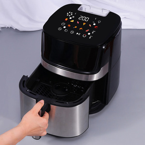 Air Fryer Oven 5.5L Stainless Steel Electric Multifunctional Home Use Low Oil Frying Smokeless Ceramic Coating - Product Image 2