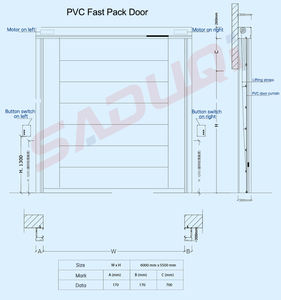 Portes sectionnelles empilables les plus vendues, <span class=keywords><strong>porte</strong></span> pliante empilable, <span class=keywords><strong>porte</strong></span> empilable rapide et flexible - Product Image 5
