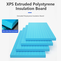 Panneau de Polystyrène Extrudé XPS pour Isolation Thermique, Matériau de Construction en Mousse Hydrofuge Haute Densité