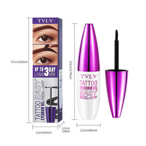 Lápiz de Cejas Personalizado, Potenciador de Cejas, Maquillaje de Ojos de Larga Duración, Resistente al Agua, Gel de Cejas Fácil de Despegar para Maquillaje - Product Image 1
