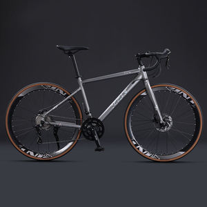 Vélo de <span class=keywords><strong>route</strong></span> QUQI HD-R680 B2B 700*28C, cadre en alliage d'aluminium léger, guidon à bascule, frein à disque, 18 vitesses, pour adultes en plein air - Product Image 4