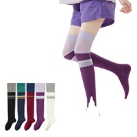 Chaussettes de compression tricotées professionnelles au-dessus du genou ODM pour l'été, le fitness, la course à pied, la corde à sauter, l'amincissement des mollets, la randonnée en extérieur