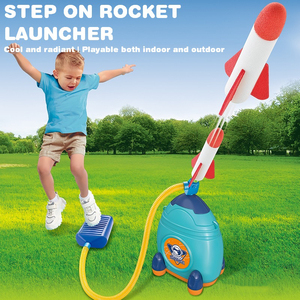 Lanzador de Cohetes <span class=keywords><strong>Espaciales</strong></span> KSF para Niños, Cohete de Pie para Exteriores, de Plástico y Espuma, Edades 5+, Juego de Lanzamiento de Juguetes Voladores - Product Image 2