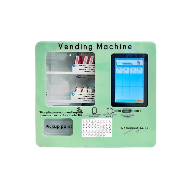 Foreign Trade Export Smart Vending Machines Touchscreen QR Code Scanning for Unmanned Self-Service Kiosks Taiwan Hong Kong