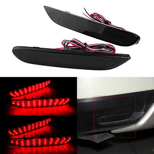 Luces LED para Parachoques Trasero para Nissan Patrol X-Trail Infiniti 2014 12V Rojo Negro Blanco OE 26560 JJ90A Número de Pieza LY054 - Product Image 3