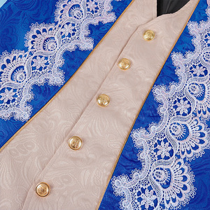 Redingote gothique steampunk victorienne pour <span class=keywords><strong>homme</strong></span>, veste en velours vintage, costume de cosplay médiéval Renaissance, Halloween - Product Image 4