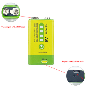 <span class=keywords><strong>Batteria</strong></span> ad alta potenza USB 9v <span class=keywords><strong>batteria</strong></span> ricaricabile da 1200mah a tensione costante 9v <span class=keywords><strong>batteria</strong></span> ai polimeri di litio <span class=keywords><strong>carica</strong></span> e scarica