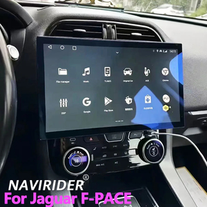หน้าจอ QLED ขนาด 13.3 นิ้ว ระบบ Android 13 ความจุ 256G สำหรับรถยนต์ Jaguar F-PACE ปี 2016-2018 พร้อมระบบ GPS, Carplay, เครื่องบันทึกเสียง, วิทยุในรถยนต์ และเครื่องเล่นมัลติมีเดีย - Product Image 1