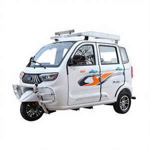 Motocicleta de Tres Ruedas con Cabina Cerrada <span class=keywords><strong>para</strong></span> Pasajeros, Scooter <span class=keywords><strong>para</strong></span> Personas Mayores, Vehículo <span class=keywords><strong>para</strong></span> Discapacitados, 3 Pasajeros, 110cc, Nuevo Estándar Nacional - Product Image 1