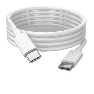 Cable USB C a USB Tipo C PD de 60W, Cable de Carga Rápida y Transferencia de Datos para iPhone 15, 15 Pro, Huawei, <span class=keywords><strong>Samsung</strong></span>, Xiaomi, Negro, Blanco, 1M, 2M, 3M - Product Image 1